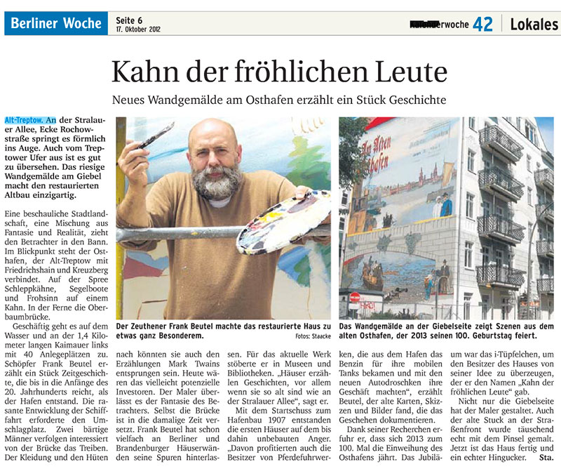 Berliner Woche vom 17.10.2012